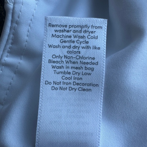 Athleta Athletic White Lined Shorts - Picture 7 of 7